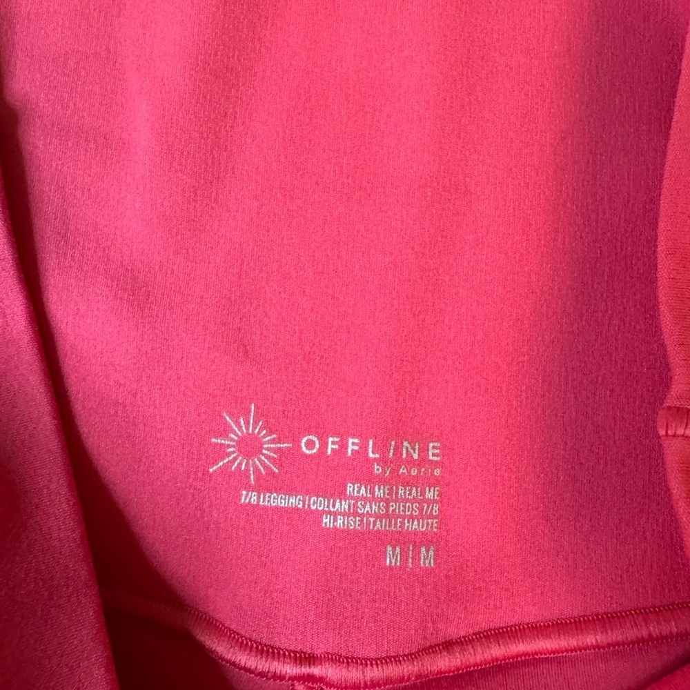 OFFLINE by Aerie Real Me 7/8 High Rise Leggings (Size M). - Picture 2 of 4